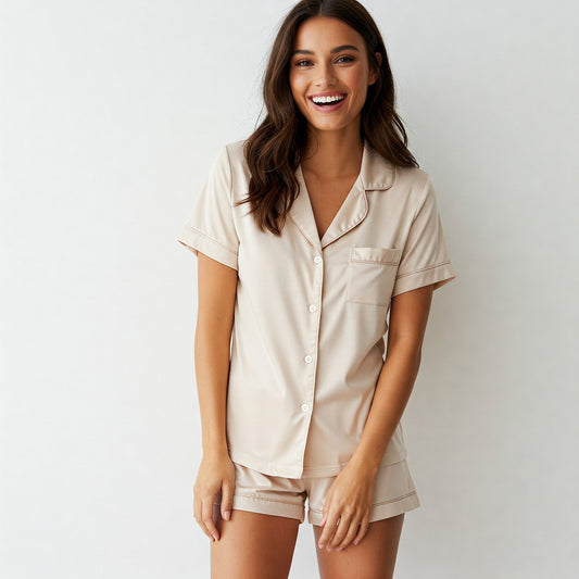 Heavenly Short Sleeve Sleepwear Set
